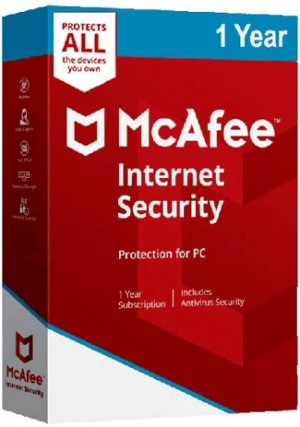 McAfee Internet Security - 10 PCs/1 Year(EU)