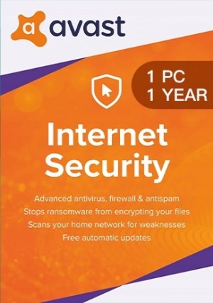 Avast Internet Security - 1 PC - 1 Year