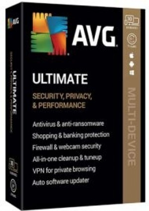 AVG Ultimate 2020 10 Devices / 1 Year 