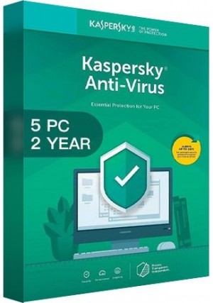 Kaspersky Antivirus 2020 / 5 PCs (2 Years)