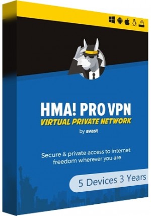 HMA! Pro VPN /5 Devices (3 Years)