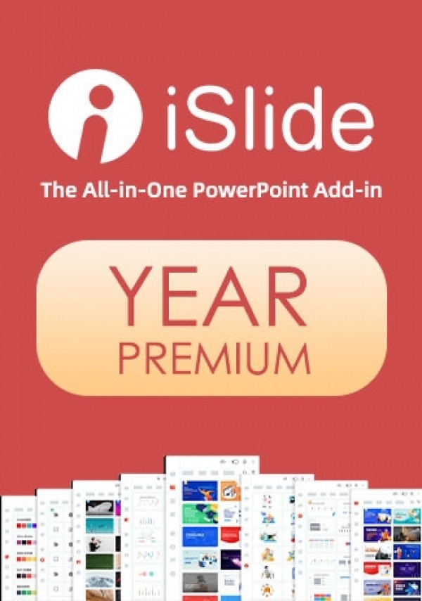 iSlide Premium- 1 Year