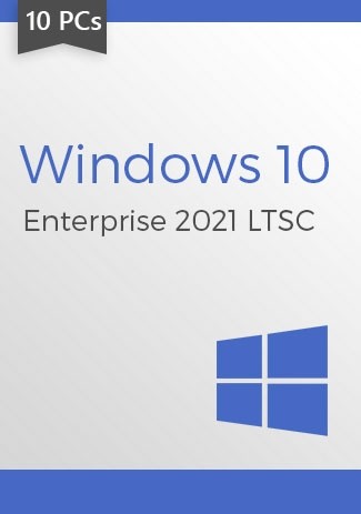 Windows 10 Enterprise 2021 LTSC (10 PCs)
